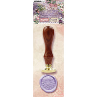 Studio Light - JMA Wax Stamp with handle Victorian Dreams Embellished Butterfly
