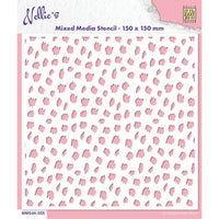 Nellie Snellen • 3D Embossing Folder & Stencil Set - Cheetah