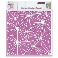 Nellie Snellen • 3D Embossing Folder & Stencil Set - Origami Stars