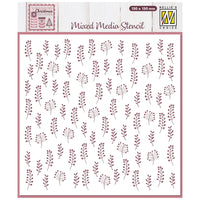 Nellie's Choice •  Stencil Leaves 6x6"