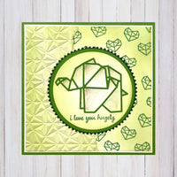Nellie's Choice • Clear Stamps Foldtastic Origami A6