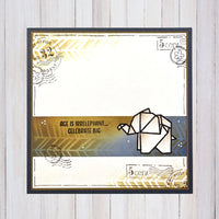 Nellie's Choice • Clear Stamps Foldtastic Origami A6