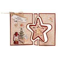 Studio Light • Essentials Cutting Die - Star  Folding Card