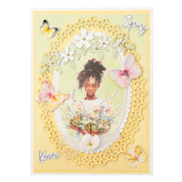 Studio Light • Essentials Cutting Die - Floral oval