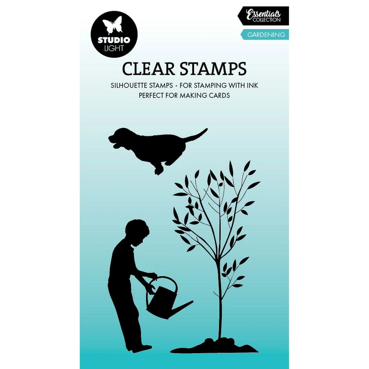Studio Light • Essentials Clear Stamp Gardening| Craftzone Australia