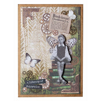 Studio Light - Grunge Collection Die-cut Paper Pad Paper Elements A5 size