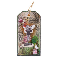 Studio Light - Grunge Collection Die-cut Paper Pad Paper Elements A5 size