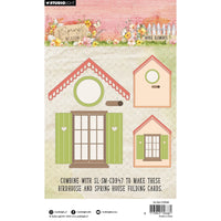 Studio Light •  Spring Meadow Cutting Die House elements