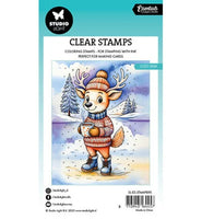 Studio Light  - Essentials - Clear Stamps -  Cozy Deer (SL-ES-STAMP895)