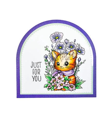 Studio Light - Essentials - Clear Stamps - Floral Cat (SL-ES-STAMP850 ...