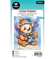 Studio Light  - Essentials - Clear Stamps - Winter Bear (SL-ES-STAMP894)