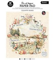 Studio Light  - Essentials - A4 Die-Cut Paper Pad- Country Roads