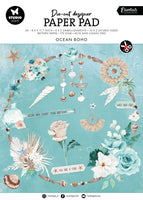Studio Light  - Essentials - A4 Die-Cut Paper Pad Ocean Boho