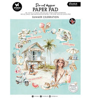 Studio Light  - Essentials - A4 Die-Cut Paper Pad- Summer Celebration