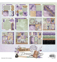 Studio Light- Diary of Dreams Mixed Paper Pad 8x8 inch