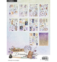 Studio Light- Diary of Dreams A5 Die-Cut Paper Pad (SL-DD-DCPP294)