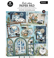 Studio Light - Essentials Winter Wonderland A4 Card Making Pad (SL-ES-CMP20)