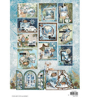 Studio Light - Essentials Winter Wonderland A4 Card Making Pad (SL-ES-CMP20)