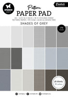 Studio Light • Shades Of Grey A5 Pattern Paper Pad