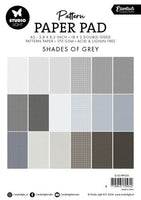 Studio Light • Shades Of Grey A5 Pattern Paper Pad