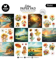 Studio Light -Summer Beauty 8x8 Inch Collage Paper Pad