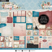 Studio Light  - Vintage Diaries - Mixed Paper Pad - Envelopes, Cards