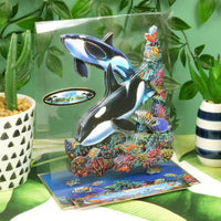 Hunkydory -  Die-cuts - Into the Wild Deco-Large Set - A Whale of a Time