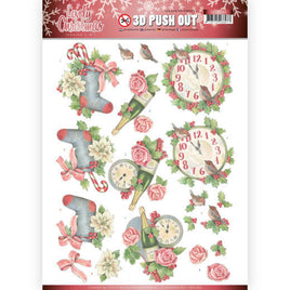3D - Die Cut - Lovely Christmas Time