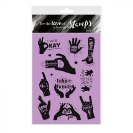 For the Love of Stamps - Hands Up