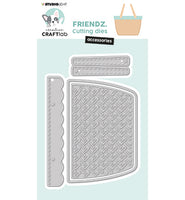 Studio Light - Cutting Dies - Creative Craft Lab- Basket accessories Friendz Nr.476