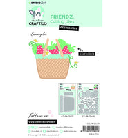 Studio Light - Cutting Dies - Creative Craft Lab- Basket accessories Friendz Nr.476