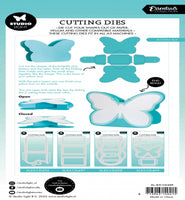 Studio Light - Cutting Dies -Butterfly Box - Essentials nr.499