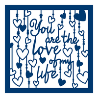 Tattered Lace - Floating in the Air Love  Die Set