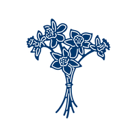 Tattered Lace Dies -Daffodil Bouquet Die Set