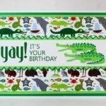 Tattered Lace Dies -Ark Crocodile Die Set