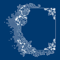 Tattered Lace Dies -Melded Romantic Roses Die Set