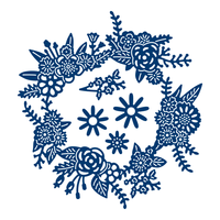 Tattered Lace Dies -Blossom Frame Die Set