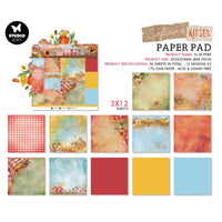 Studio Light • Sunflower Kisses Paper Pad Background Paper