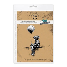 Andy Skinner Design - Let Your Dreams Take Flight Pre Cut Rubber Stamp Set