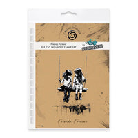 
              Andy Skinner Design - Pre Cut Rubber Stamp Set - Friends Forever
            
