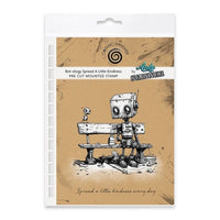 Andy Skinner Design - Bot-ology Spread A Little Kindness Pre Cut Rubber Stamp Set
