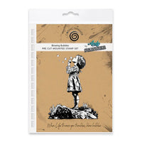 
              Andy Skinner Design - Pre Cut Rubber Stamp Set - Blowing Bubbles
            
