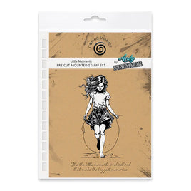 Andy Skinner Design - Pre Cut Rubber Stamp Set - Little Moments