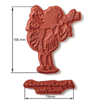 
              Andy Skinner Design - Pre Cut Rubber Stamp Set - Make a Wish
            