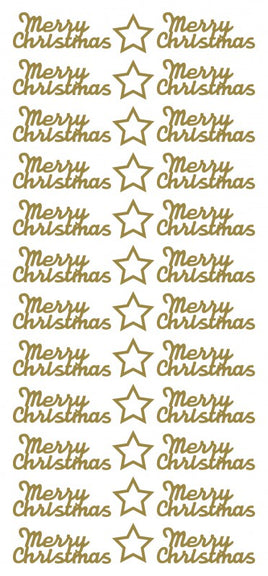 Peel-Off Stickers - Merry Christmas 5199