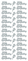 
              Peel-Off Stickers - With Sympathy 5271G & 5271S
            