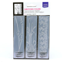 
              Vaessen Creative - Embossing folder -Nature Border Set
            