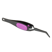 
              TWEEZERS - Tweezer metallic Black, Purple gripper
            