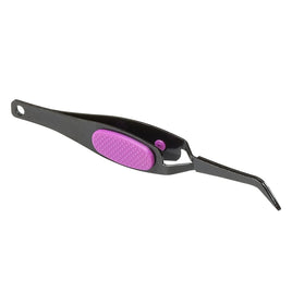 TWEEZERS - Tweezer metallic Black, Purple gripper