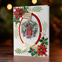 
              Katy Sue - 3D Die Cut Decoupage –  Traditional Christmas Die Cut Flowers & Leaves, 12 sheets
            